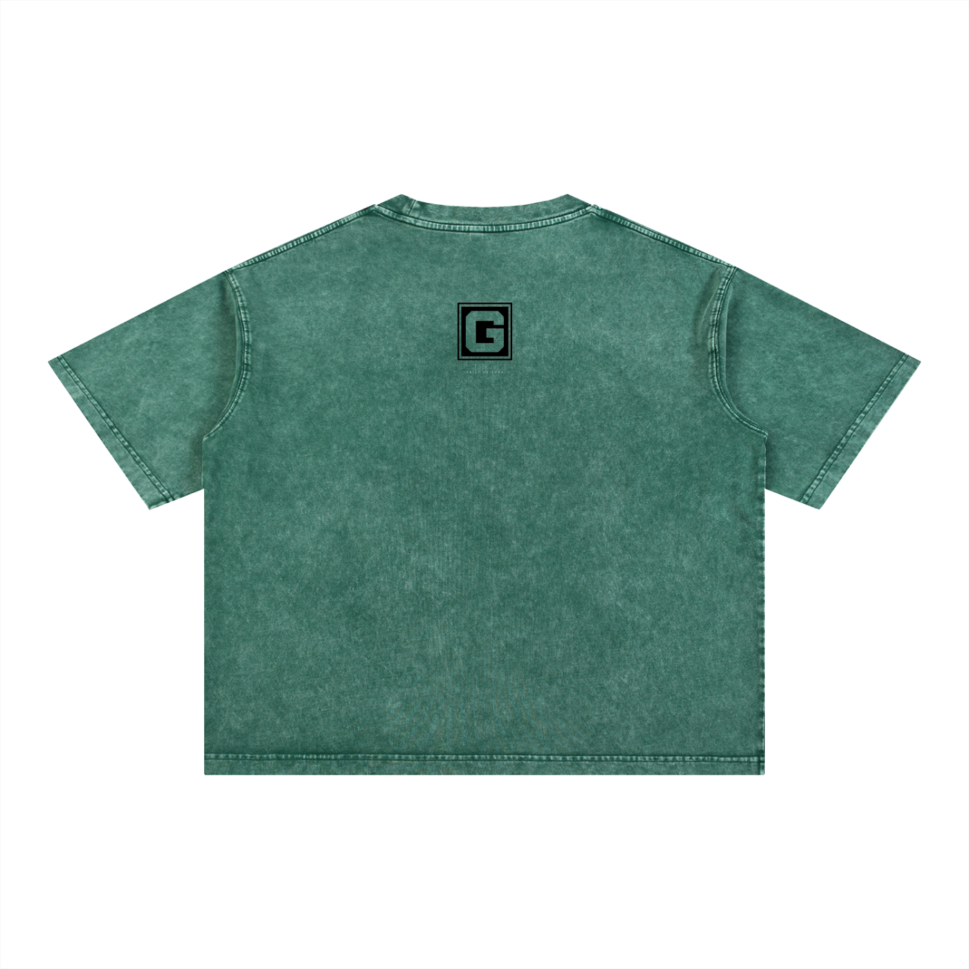 Gumbo Daily Uniform Mineral Wash Boxy Cotton T-Shirt