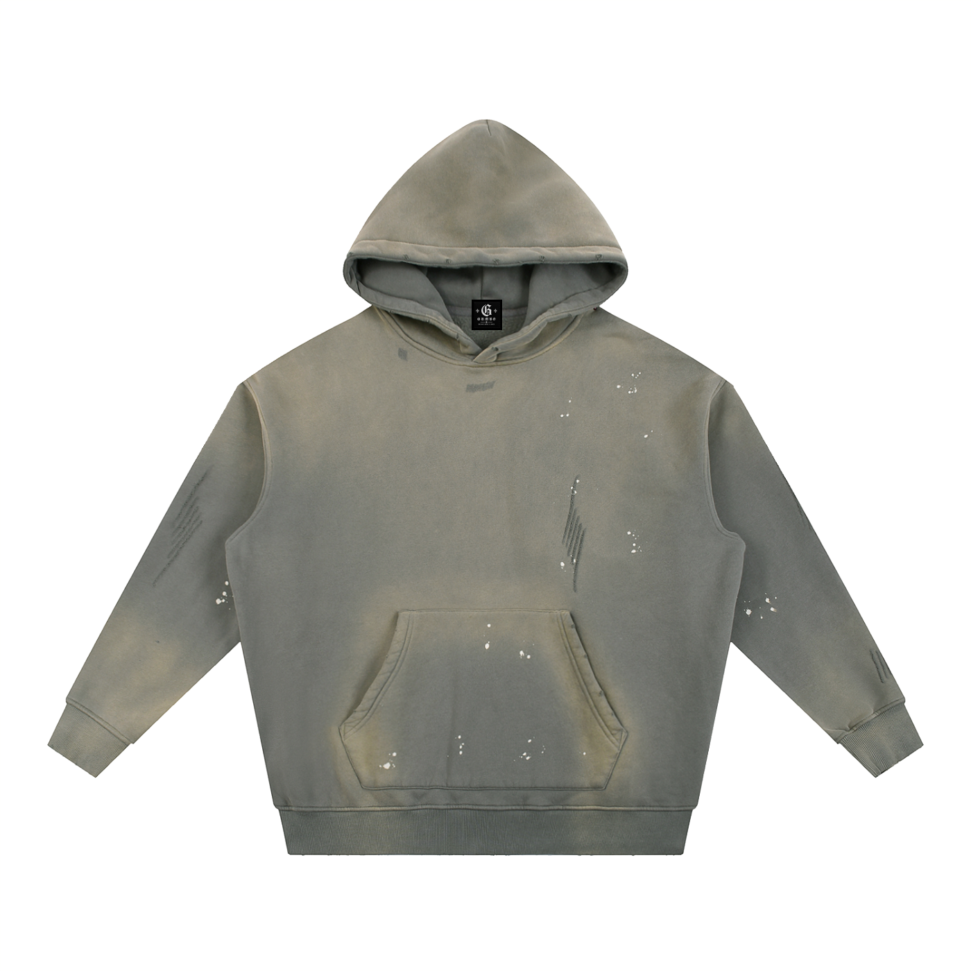 Gumbo Daily Uniform Splash Paint Hoodie