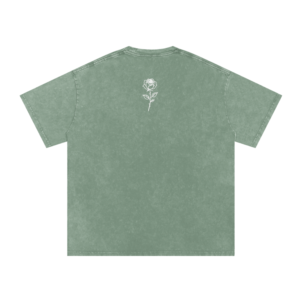 Gumbo - Rock 'n Roll Collection - Snow Washed Oversized Cotton T-Shirt