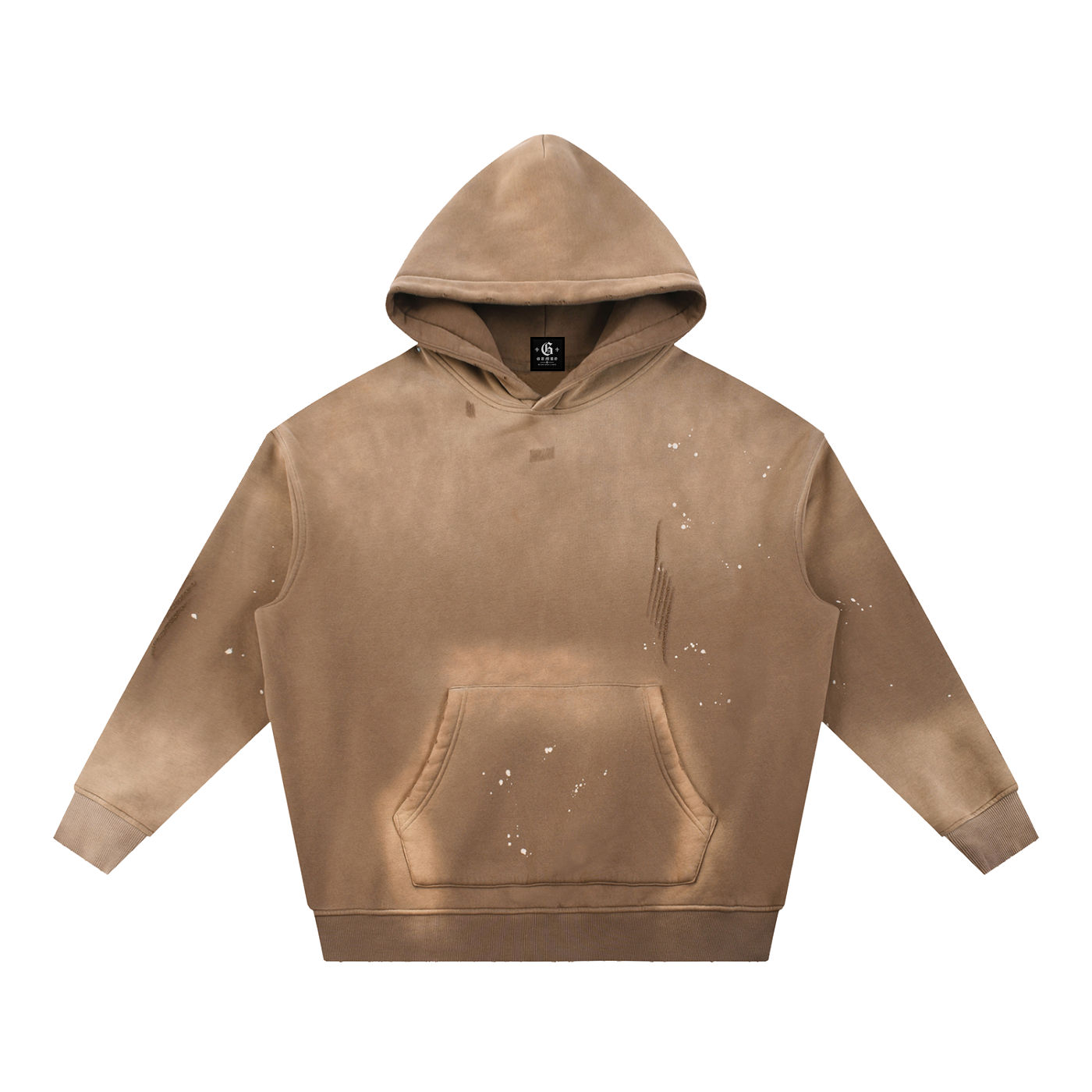Gumbo Daily Uniform Splash Paint Hoodie