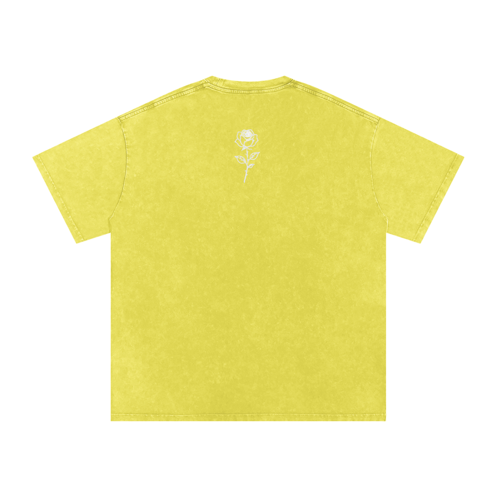 Gumbo - Rock 'n Roll Collection - Snow Washed Oversized Cotton T-Shirt