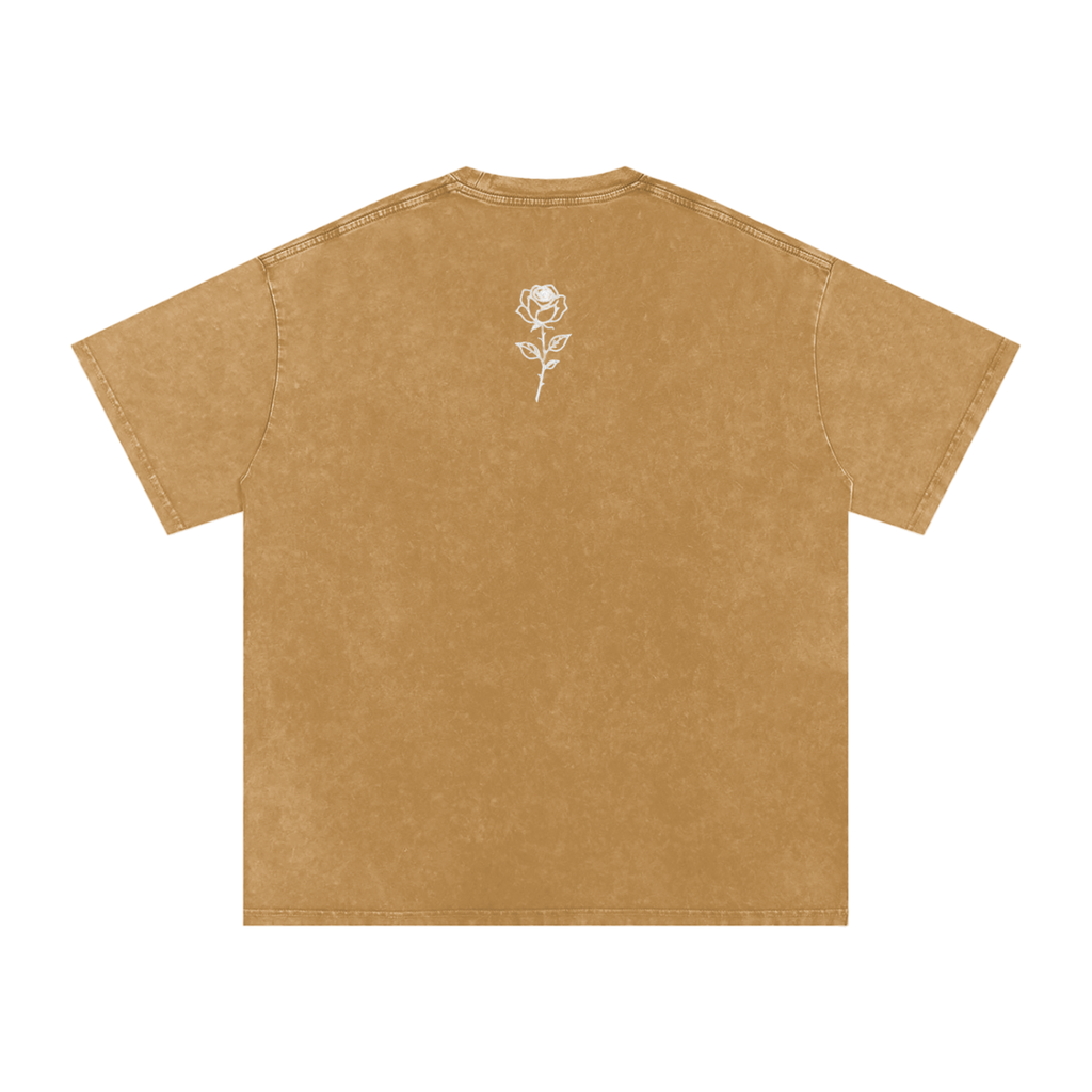 Gumbo - Rock 'n Roll Collection - Snow Washed Oversized Cotton T-Shirt