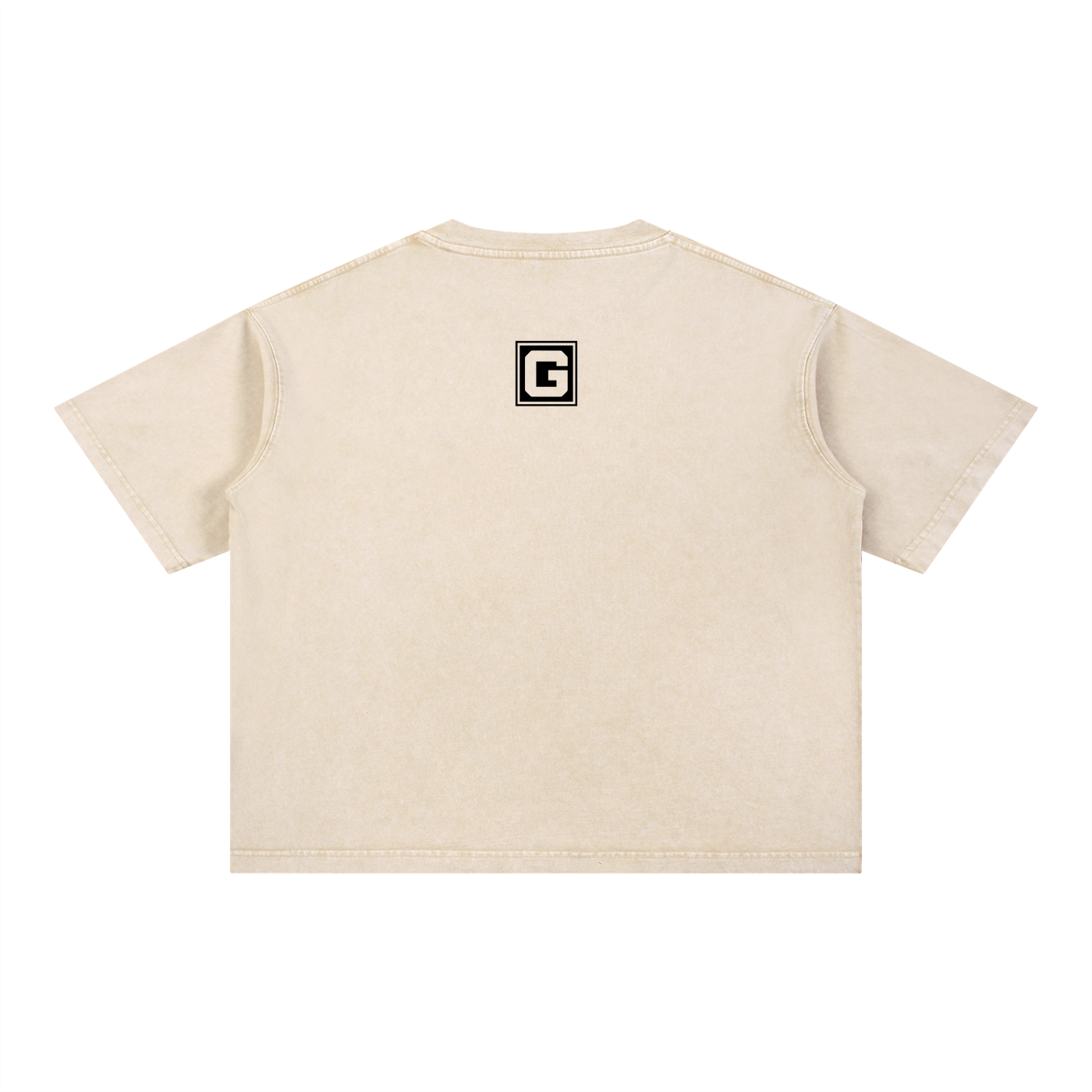 Gumbo Daily Uniform Mineral Wash Boxy Cotton T-Shirt