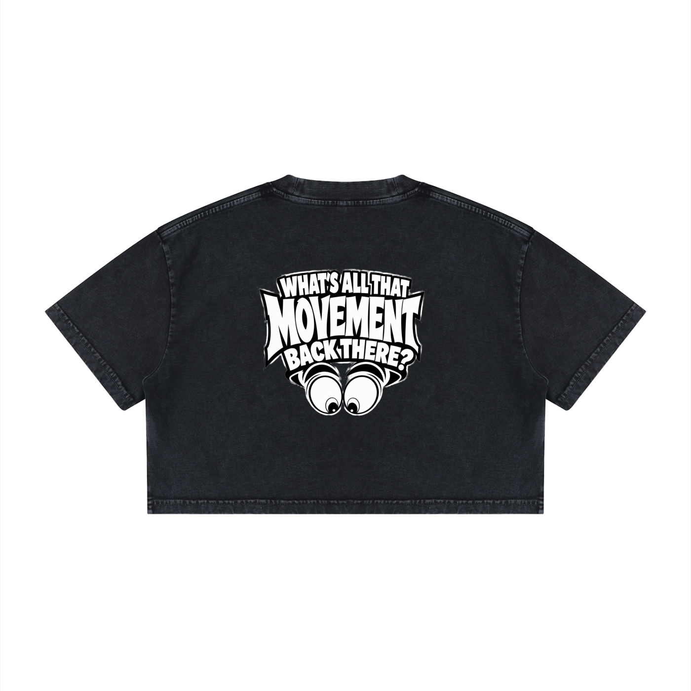 Gumbo Daily Uniform Women's Mineral Wash Cotton Crop T-Shirt