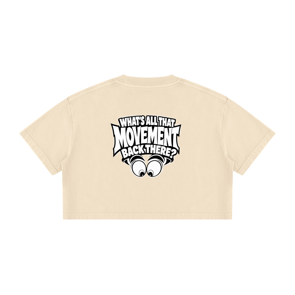 Gumbo Daily Uniform Women's Mineral Wash Cotton Crop T-Shirt