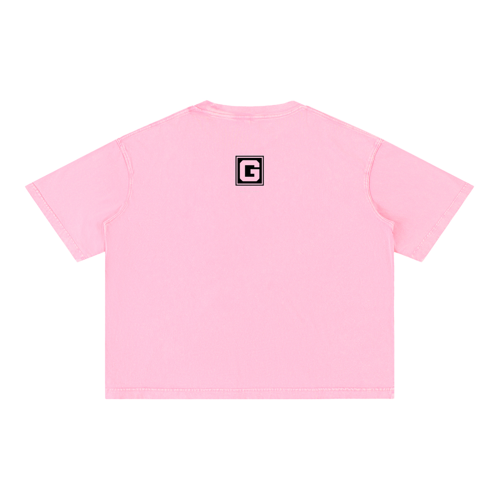 Gumbo Daily Uniform Mineral Wash Boxy Cotton T-Shirt