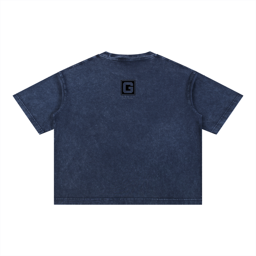 Gumbo Daily Uniform Mineral Wash Boxy Cotton T-Shirt