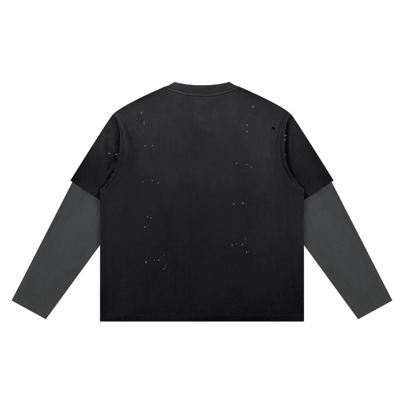 Gumbo Paint Splatter Long Sleeve T-Shirt