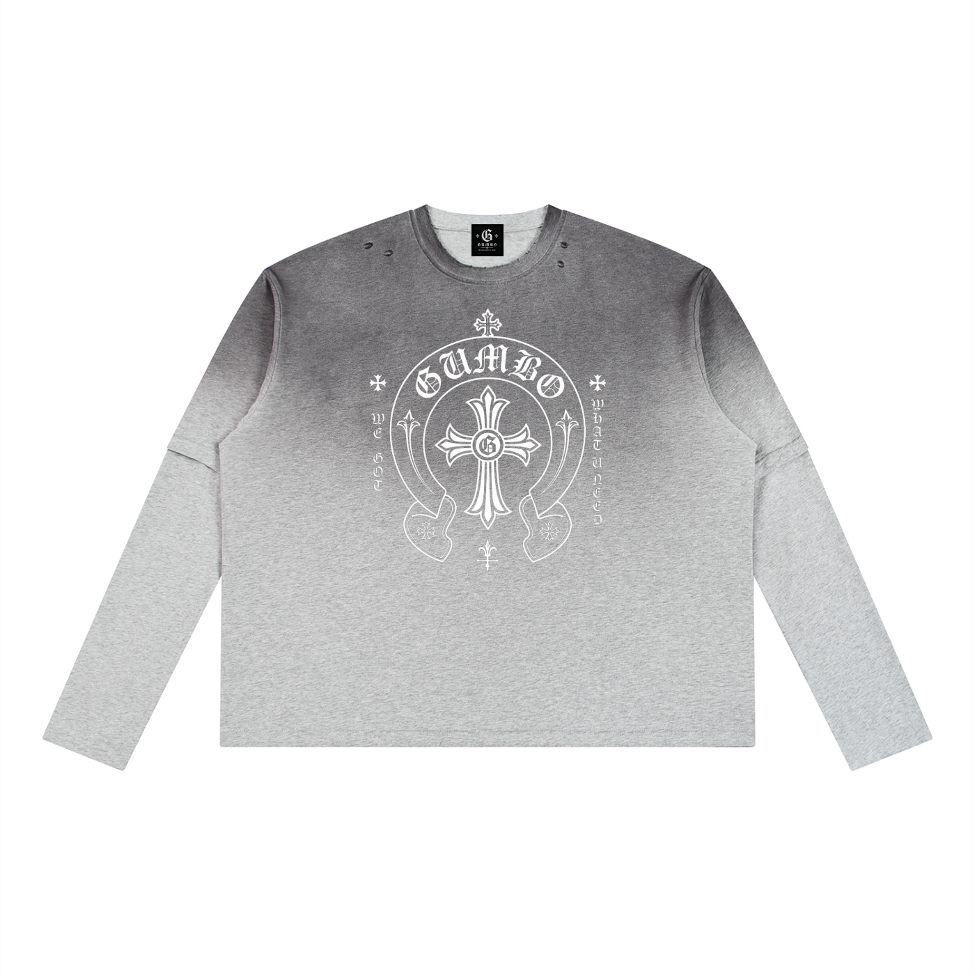 Gumbo Rock 'n Roll Collection Vintage Wash Layered T-Shirt