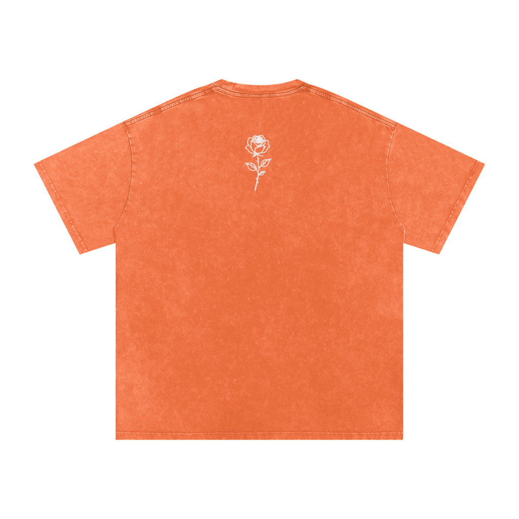 Gumbo - Rock 'n Roll Collection - Snow Washed Oversized Cotton T-Shirt