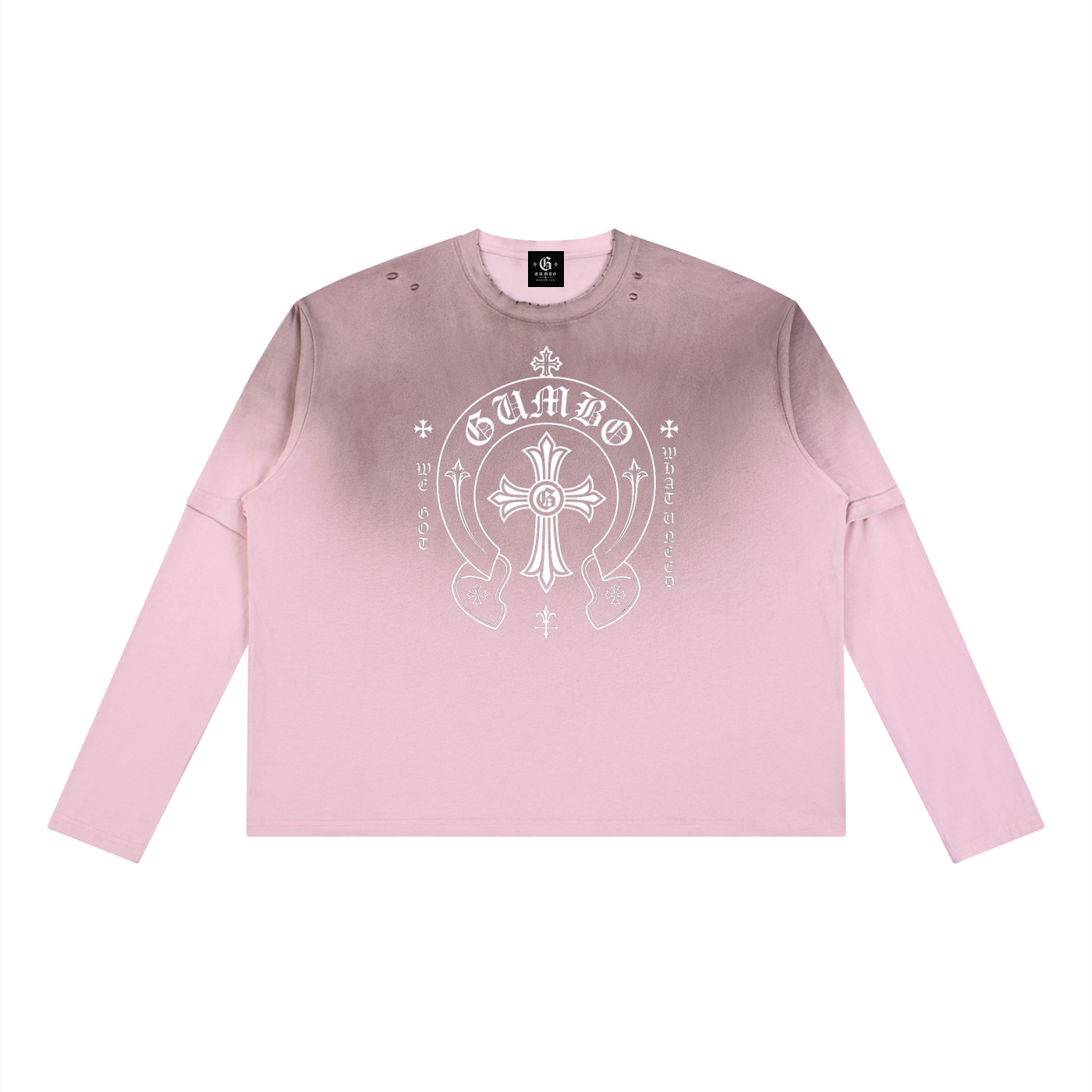Gumbo Rock 'n Roll Collection Vintage Wash Layered T-Shirt