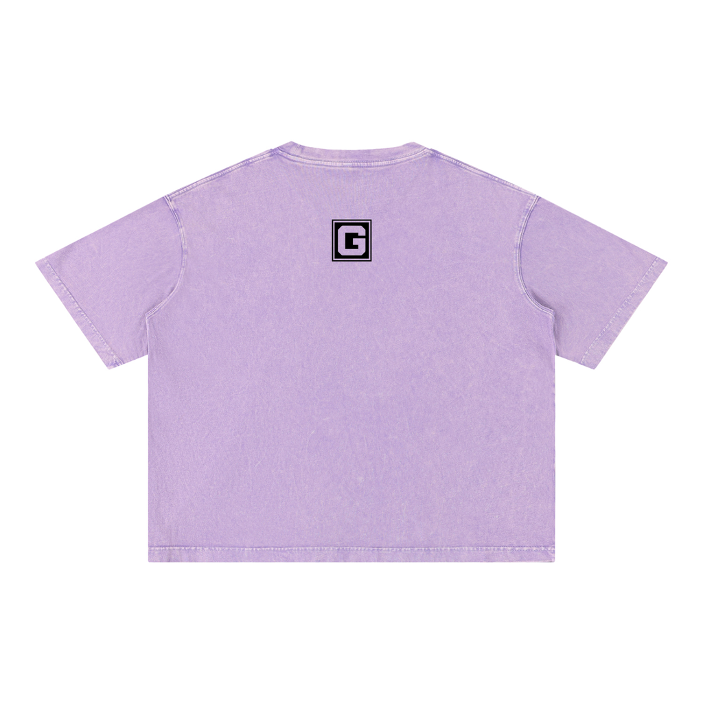 Gumbo Daily Uniform Mineral Wash Boxy Cotton T-Shirt