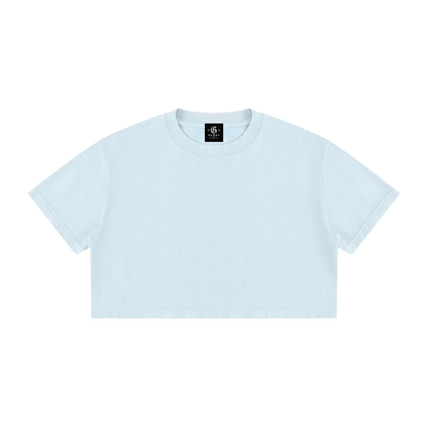 Gumbo Daily Uniform Women's Mineral Wash Cotton Crop T-Shirt