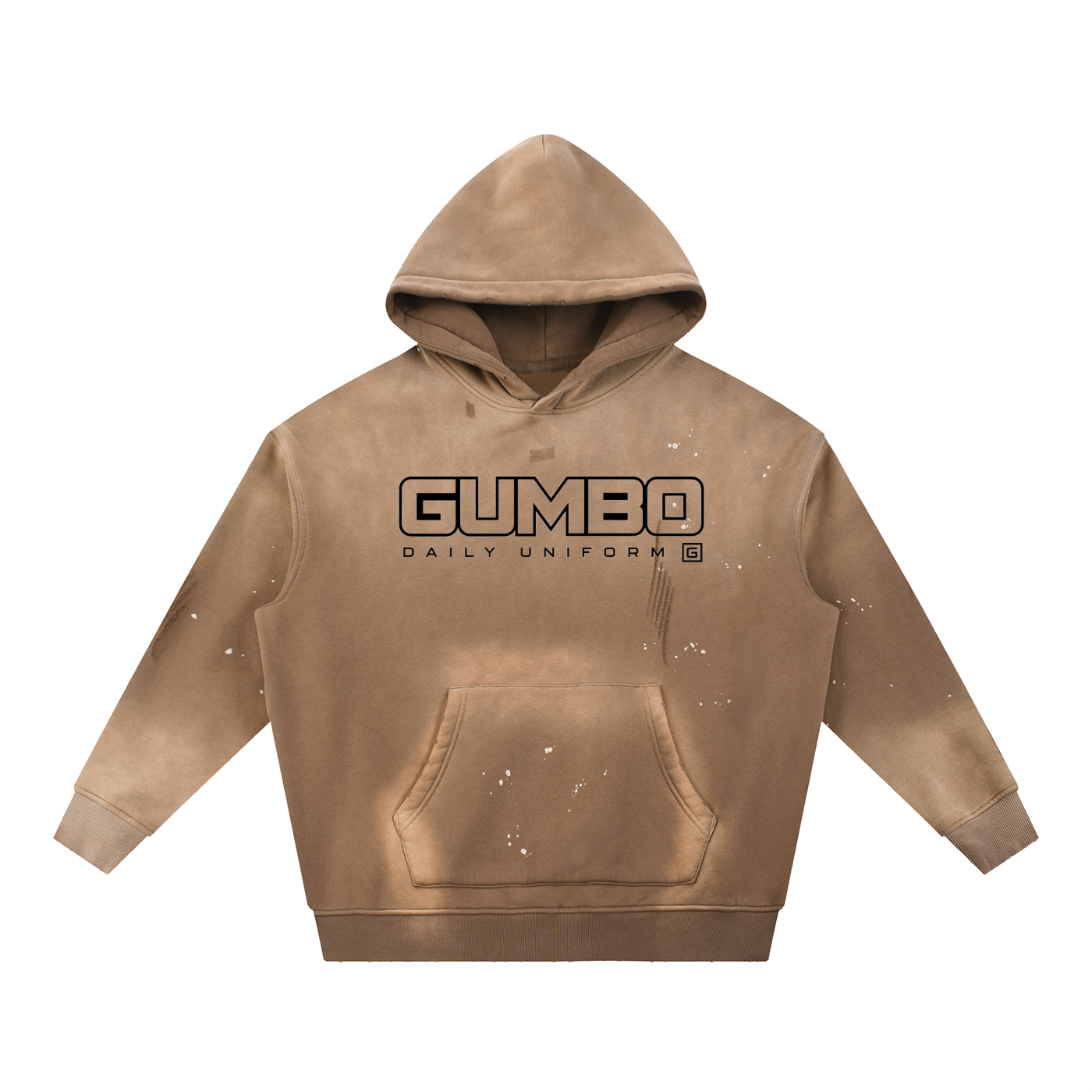 Gumbo Daily Uniform Splash Paint Hoodie