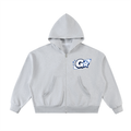 Gumbo Magic Fleeced Full-Zip Boxy Hoodie