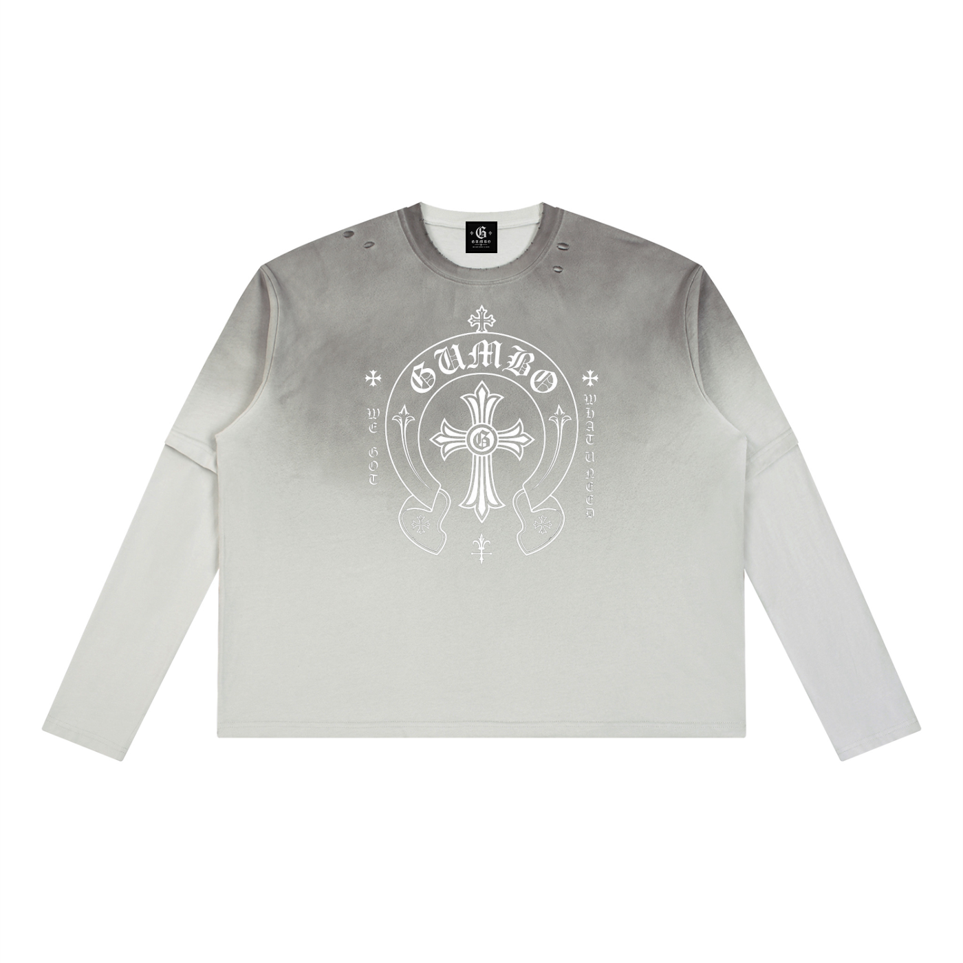 Gumbo Rock 'n Roll Collection Vintage Wash Layered T-Shirt