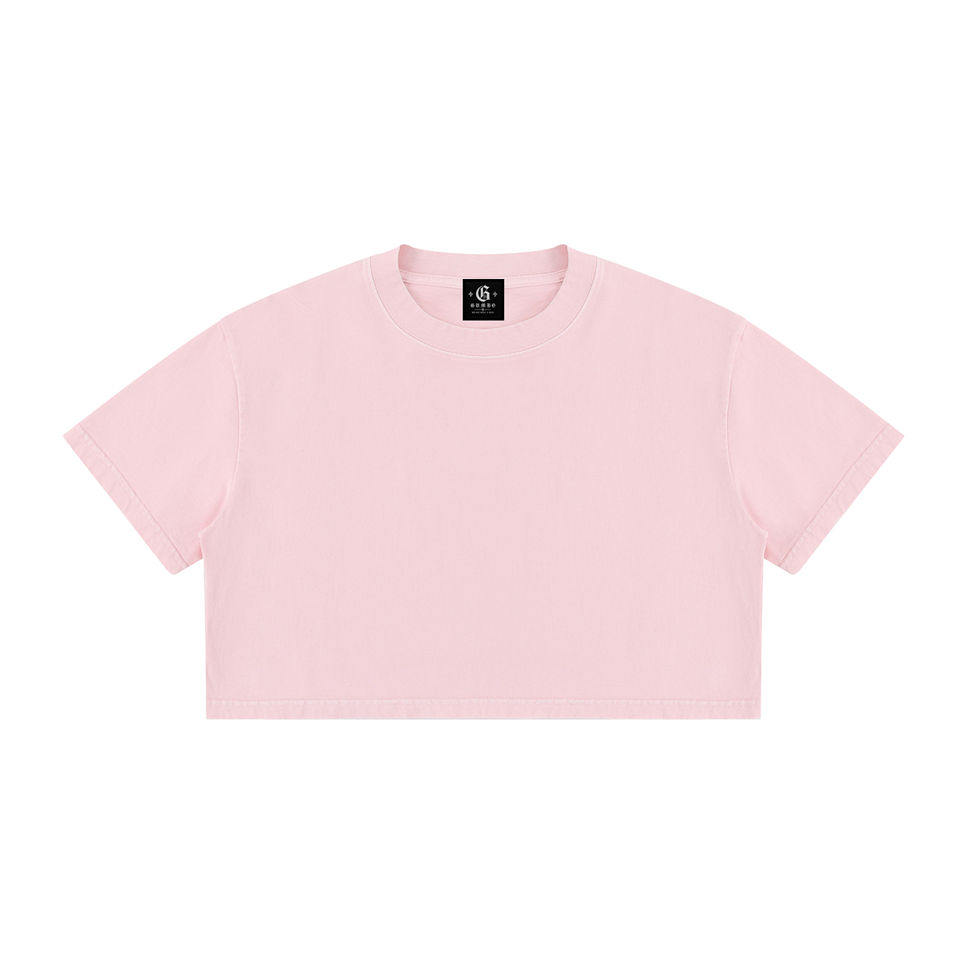 Gumbo Daily Uniform Women's Mineral Wash Cotton Crop T-Shirt