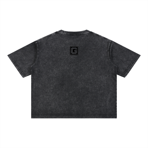 Gumbo Daily Uniform Mineral Wash Boxy Cotton T-Shirt