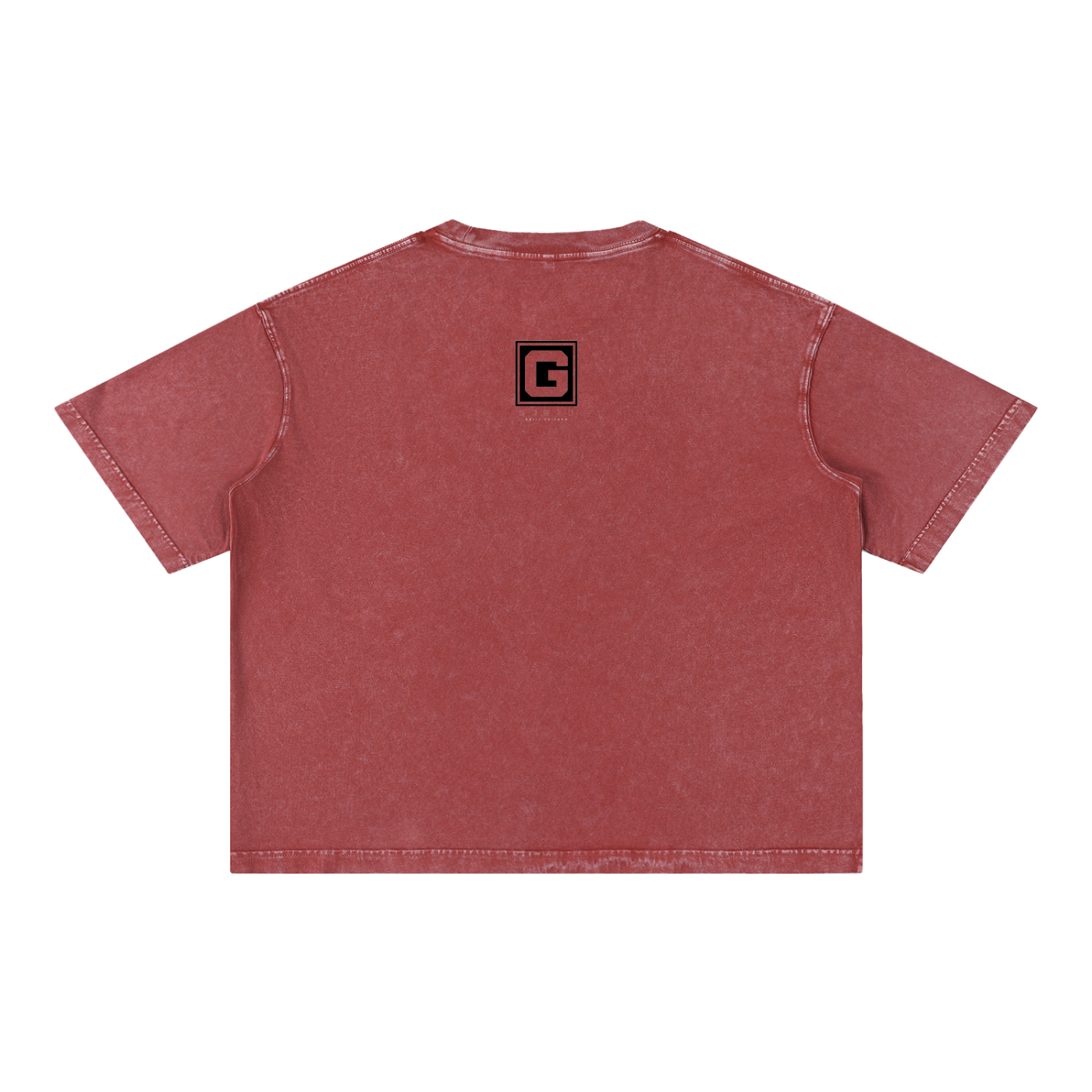 Gumbo Daily Uniform Mineral Wash Boxy Cotton T-Shirt