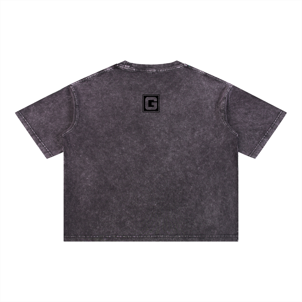 Gumbo Daily Uniform Mineral Wash Boxy Cotton T-Shirt